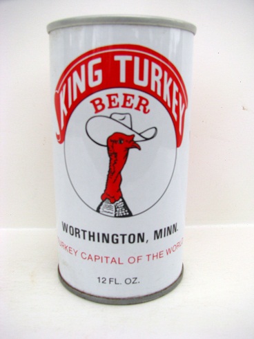 King Turkey Beer - white