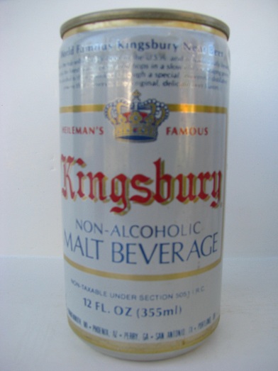 Kingsbury Non-Alcoholic Malt Beverage - white