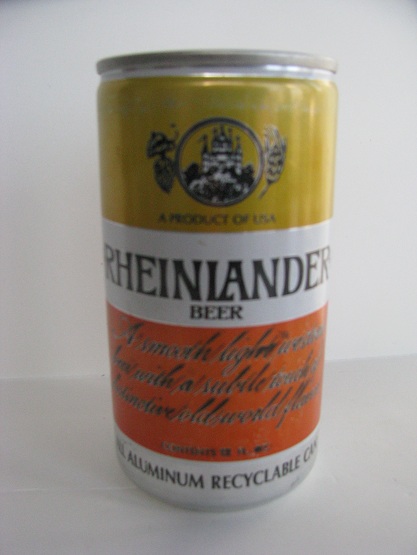 Rheinlander - All Aluminum Recyclable Can - Rainier