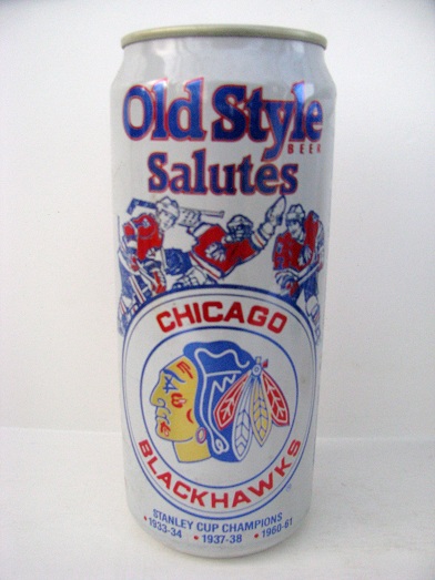 Old Style - Salutes Chicago Blackhawks - 16oz