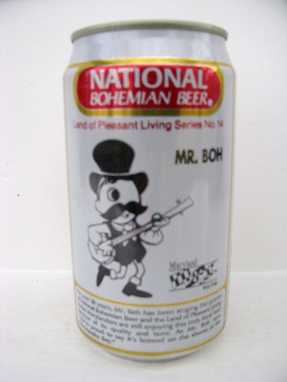 National Bohemian - #14 Mr Boh - T/O
