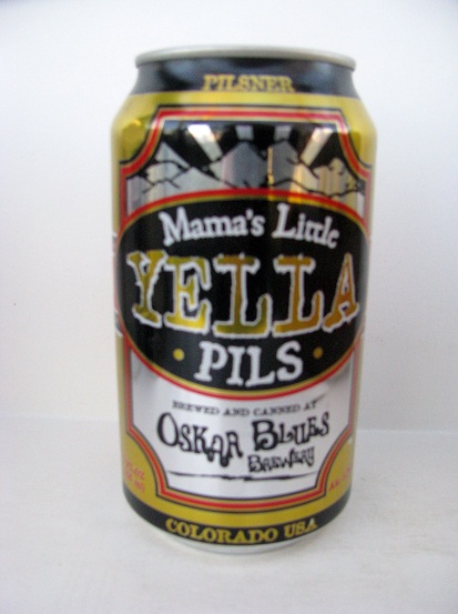 Oskar Blues - Mama's Little Yella Pils - Colorado - Click Image to Close