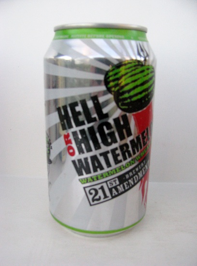 21st Amendment - Hell or High Watermelon Wheat Beer - Click Image to Close