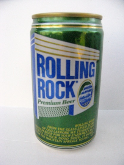 Rolling Rock - metallic green