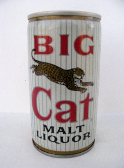 Big Cat Malt Liquor - crimped