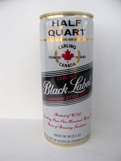 Black Label - white - 16oz - Click Image to Close