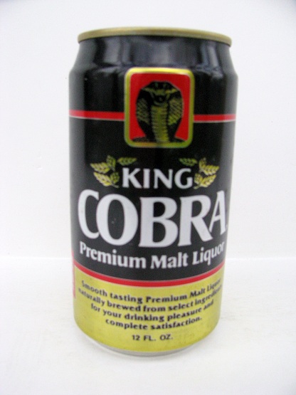 King Cobra Premium Malt Liquor - white ltrs - Click Image to Close