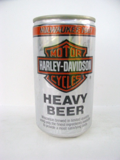 Harley-Davidson Heavy Beer - Milwaukee 1987 - Click Image to Close