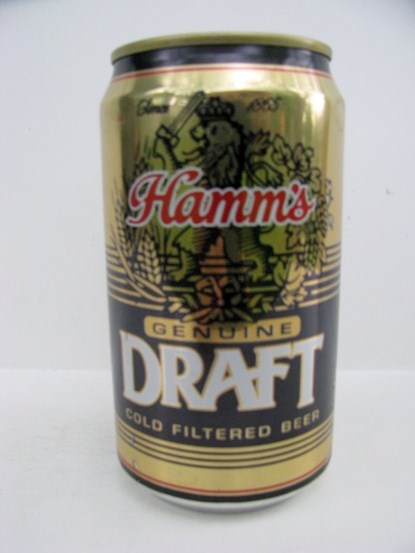 Hamm's Genuine Draft - Cold Filtered - T/O
