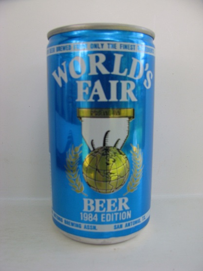 World's Fair Beer - 1984 Edition - blue