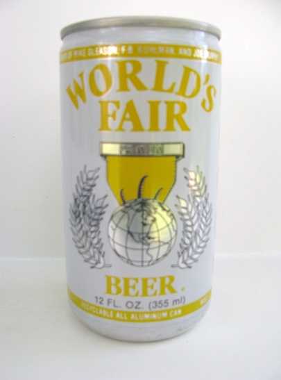 World's Fair Beer - yellow - Click Image to Close