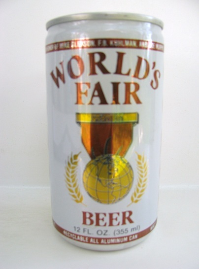 World's Fair Beer - brown - Click Image to Close