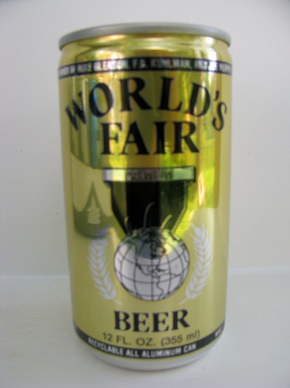 World's Fair Beer - gold - Click Image to Close
