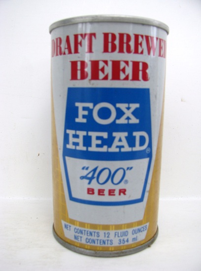 Fox Head 400 - contents on 2 lines bf