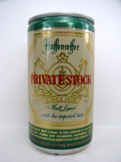 Haffenreffer Private Stock Malt Liquor