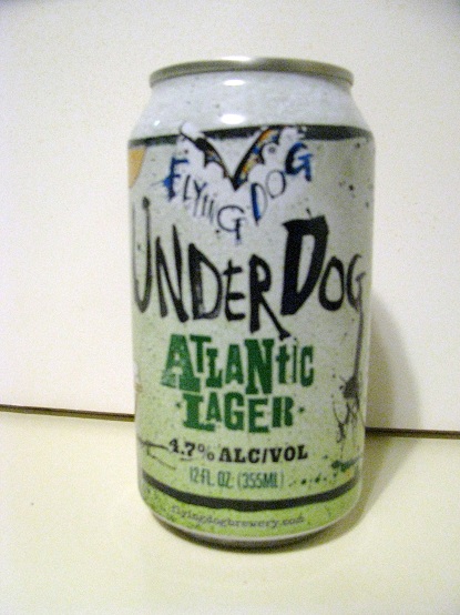 Flying Dog - Under Dog Atlantic Lager - Click Image to Close