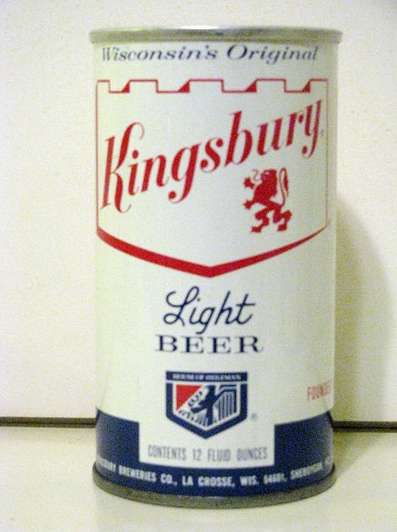 Kingsbury Light - contents bf - T/O - Click Image to Close