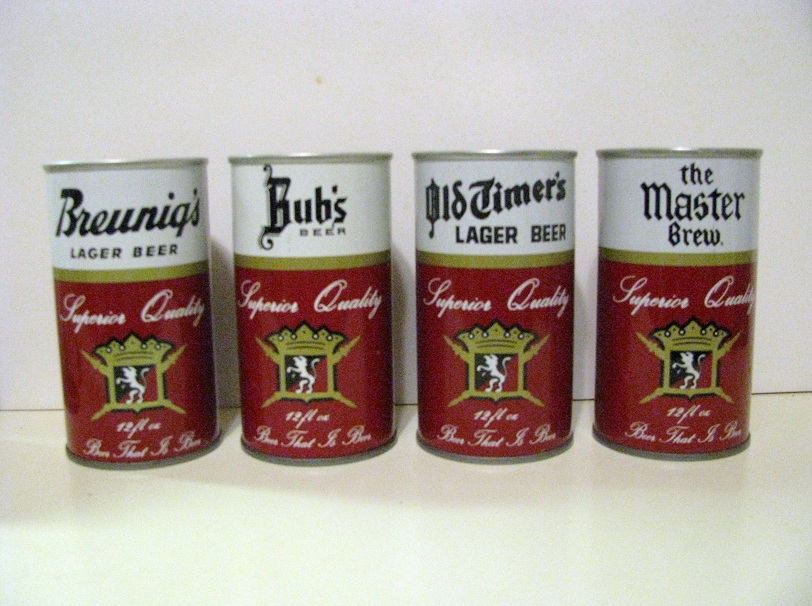 Walter's 'Soup Can' set - 4 cans