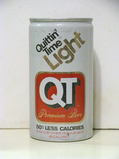 Quittin' Time Light - 50% Less Calories- white