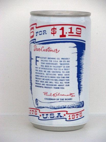 Falstaff - Salutes USA - 6 for $1.19