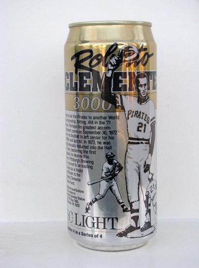 Iron City Light - Roberto Clemente 3000 - #4 of 4 - 16oz - Click Image to Close