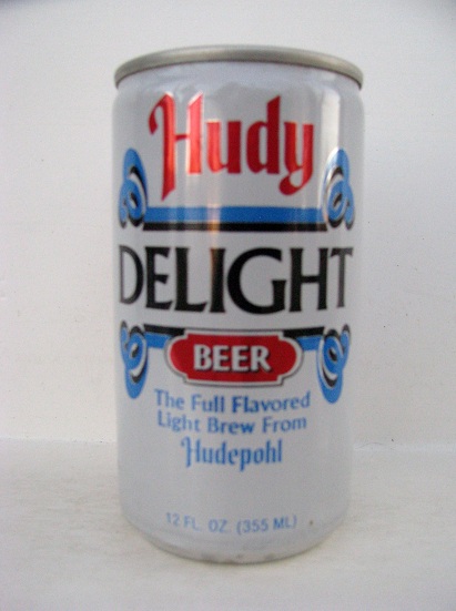 Hudy Delight - The ... Brew From Hudepohl - aluminum - Click Image to Close