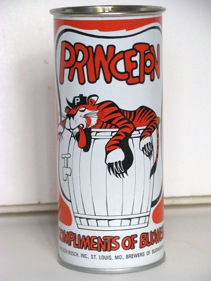 Budweiser - Princeton Reunion Can - 16oz - SS - Click Image to Close