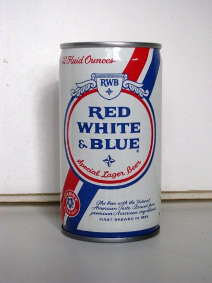 Red White & Blue - crimped - "Special Lager Beer" - w seal