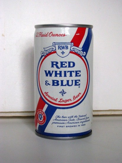 Red White & Blue - crimped - "Special Lager Beer" - w seal - Click Image to Close