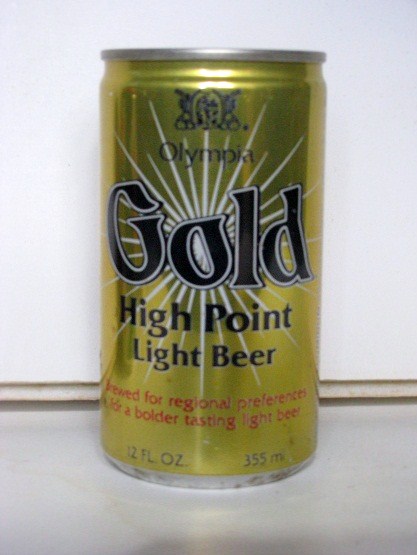 Olympia Gold - High Point Light Beer
