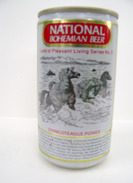 National Bohemian - # 5 Chincoteague Ponies - T/O - Click Image to Close