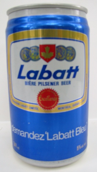 Labatt - blue aluminum