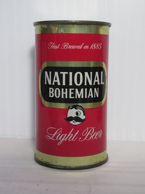 National Bohemian Light - w Mr Boh & gold bands