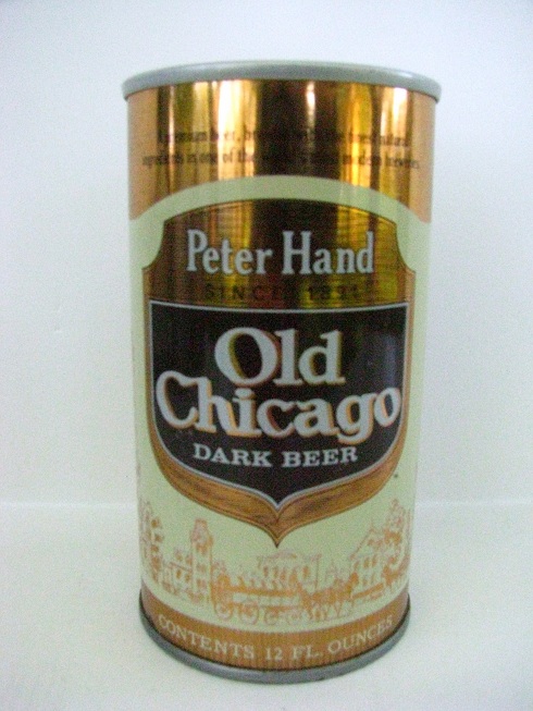 Old Chicago Dark - 'Peter Hand' in white & small 1891