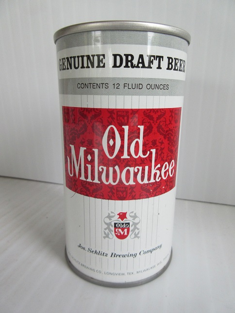 Old Milwaukee Genuine Draft - 1971 - Winston-Salem - Click Image to Close