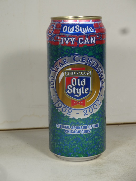 Old Style - Cubs - 'Ivy Can' - 16oz