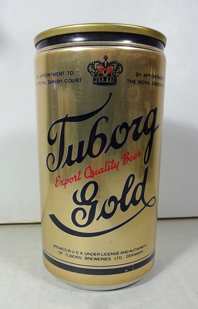 Tuborg Gold - Certificate Of Authenticity - 1 signature - Click Image to Close