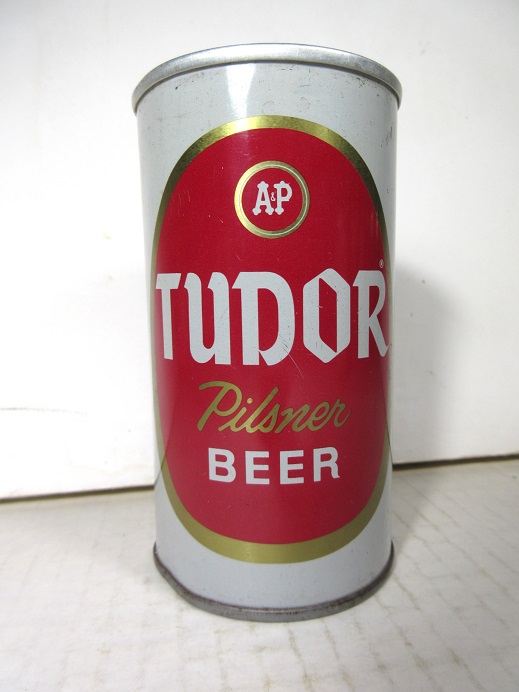 Tudor Pilsner Beer - A&P - Cumberland - T/O - Click Image to Close