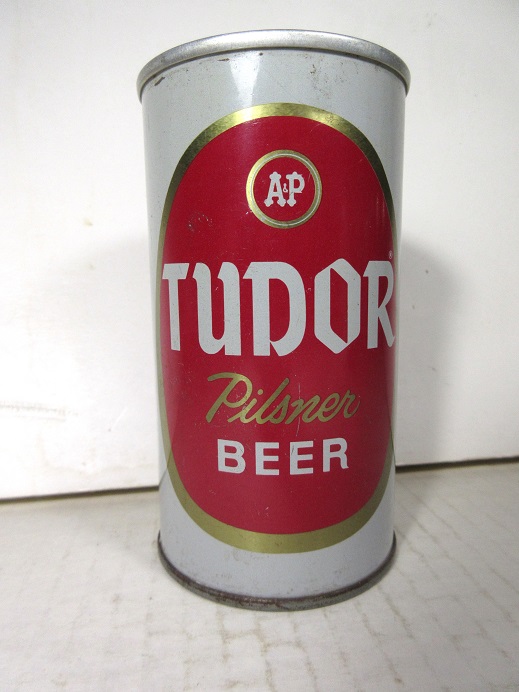 Tudor Pilsner Beer - A&P - Cumberland - T/O - Click Image to Close