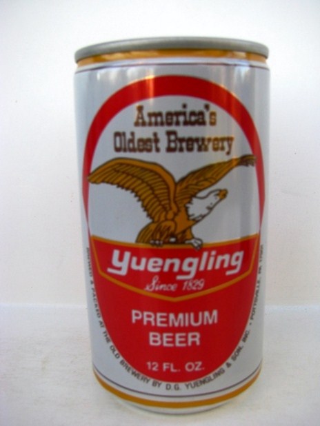 Yuengling Premium Beer - red/gold - 160 years