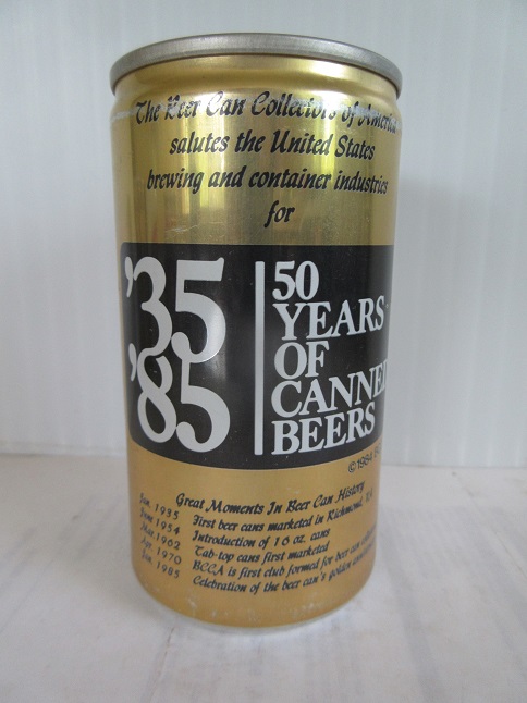 BCCA Celebration of 50 Years of Canned Beer - '35 - '85 - Click Image to Close