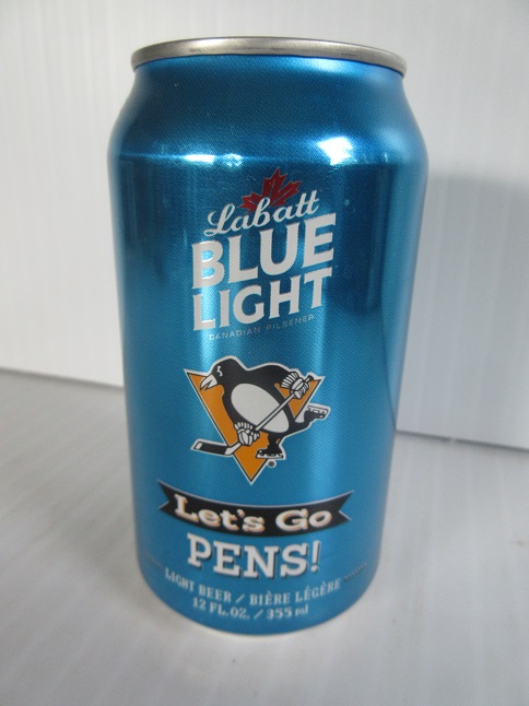 Labatt Blue Light - Let's Go Pens - Pittsburgh Penguins - Click Image to Close