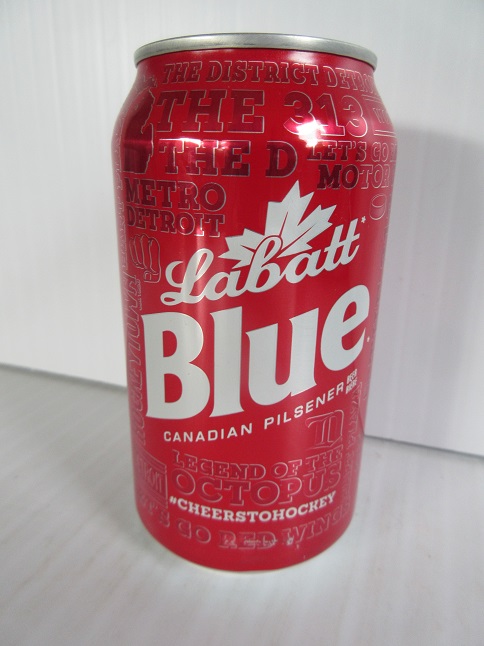 Labatt Blue - Hockeytown Proud - Detroit Red Wings