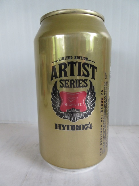 Miller High Life - Artist Series - Hydro74 - 12oz - Click Image to Close