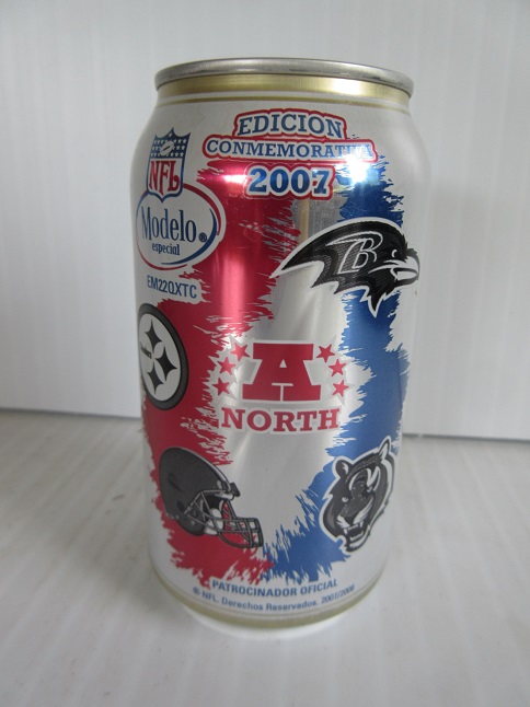 Modelo - 2007 AFC North Commemorative - Click Image to Close