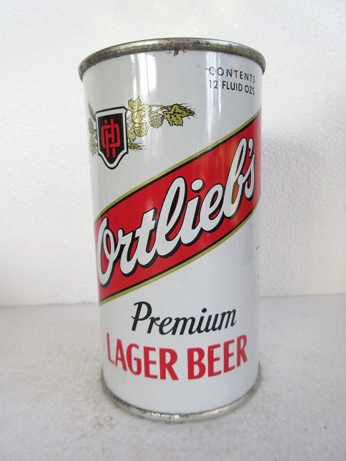 Ortlieb's Premium Lager Beer - PA tax stamp
