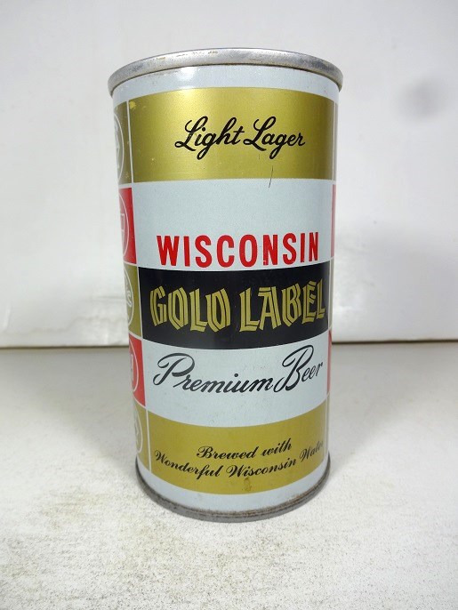 Wisconsin Gold Label - enamel