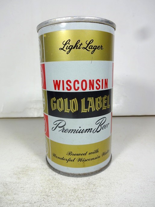 Wisconsin Gold Label - enamel - Click Image to Close