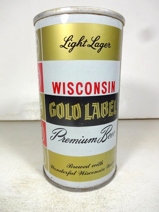 Wisconsin Gold Label - enamel - Click Image to Close
