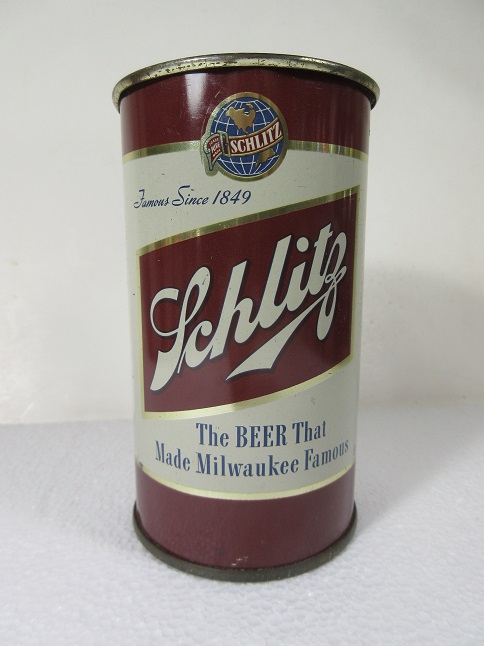 Schlitz Brewing Company : Bills Beer Cans, Flat Tops, Cone Tops, Pull ...